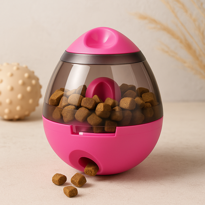 Dispenser interattivo a palla per dolcetti per animali domestici