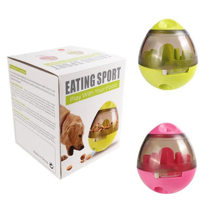 Dispenser interattivo a palla per dolcetti per animali domestici