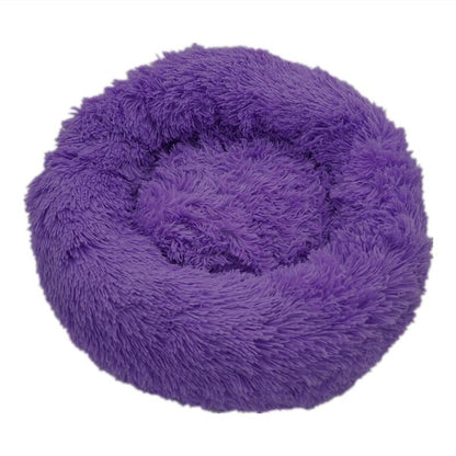 Cuccia Calmante a Ciambella per Cani e Gatti