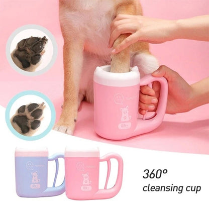 Detergente portatile per zampe di cane