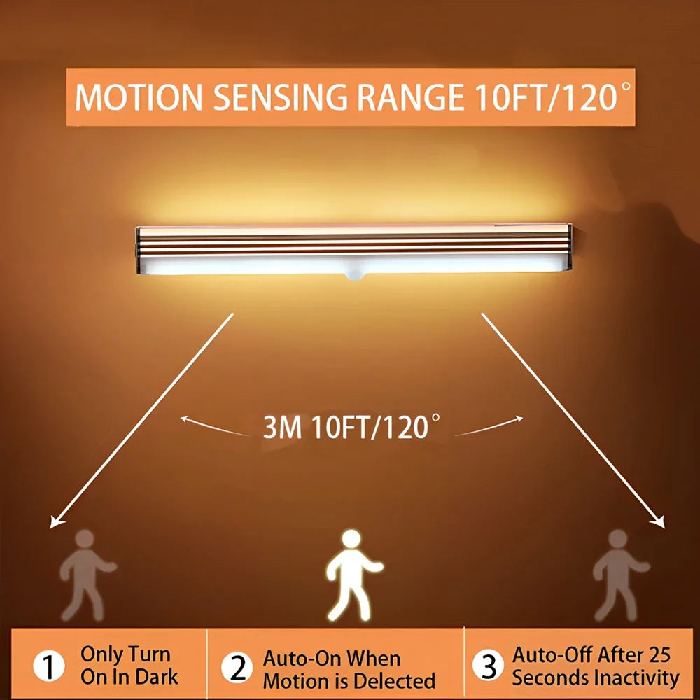 Luce LED con sensore di movimento per anziani, illuminazione delle scale